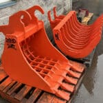 Peigne et godet tamiseur